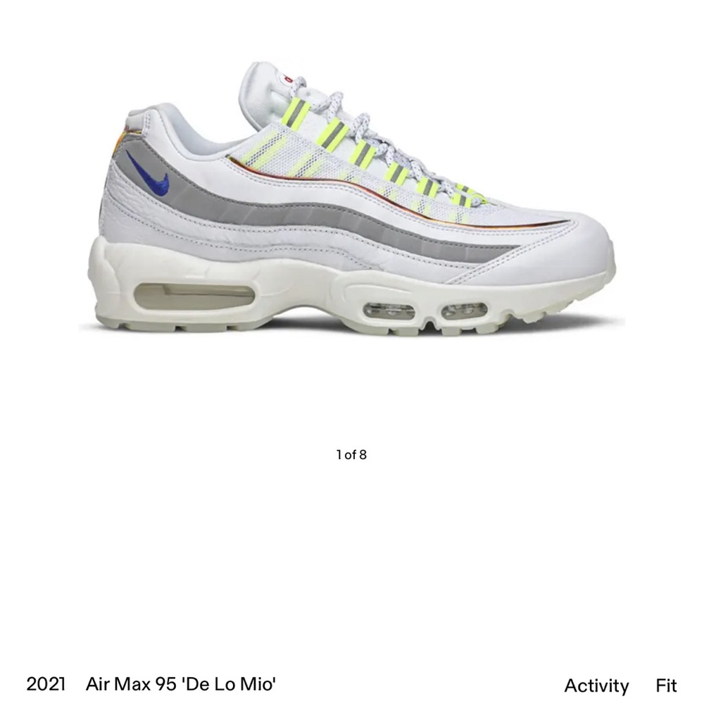 Nike White and Gray Air Max Sneakers with Modern Silhouette